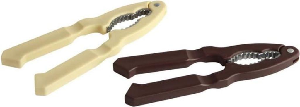 Fackelmann Nussknacker aus Kunststoff in Braun