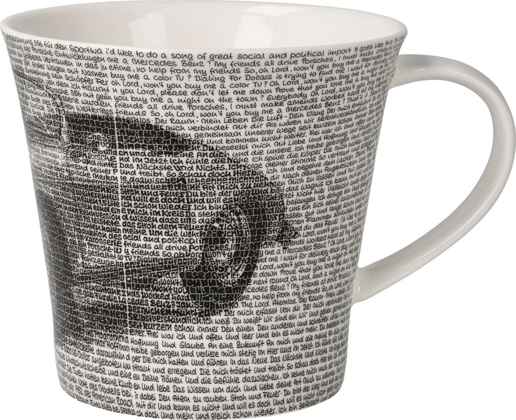 Goebel Coffee-/Tea Mug Saxa - Sports Car Black, Fine Bone China, Bunt, 350 ml, 23800071
