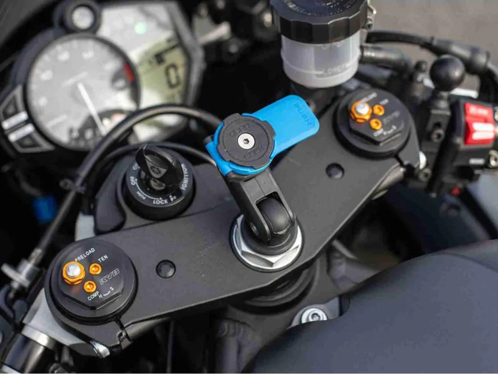 Fixation Smartphone pour Fourche Moto pour Navigation GPS et Roadtrips - 4
