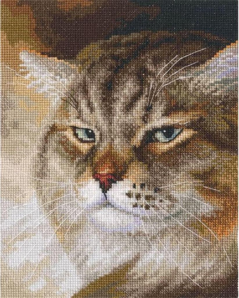 RTO Kreuzstich Stickpackung "Macho", Zählmuster, 16x20cm Produktbild 