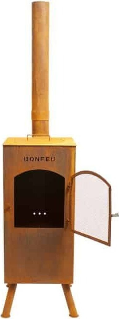 BonFeu Gartenöfen BONCARRE Corten - H 164 x B 35 x L 35 cm Produktbild 
