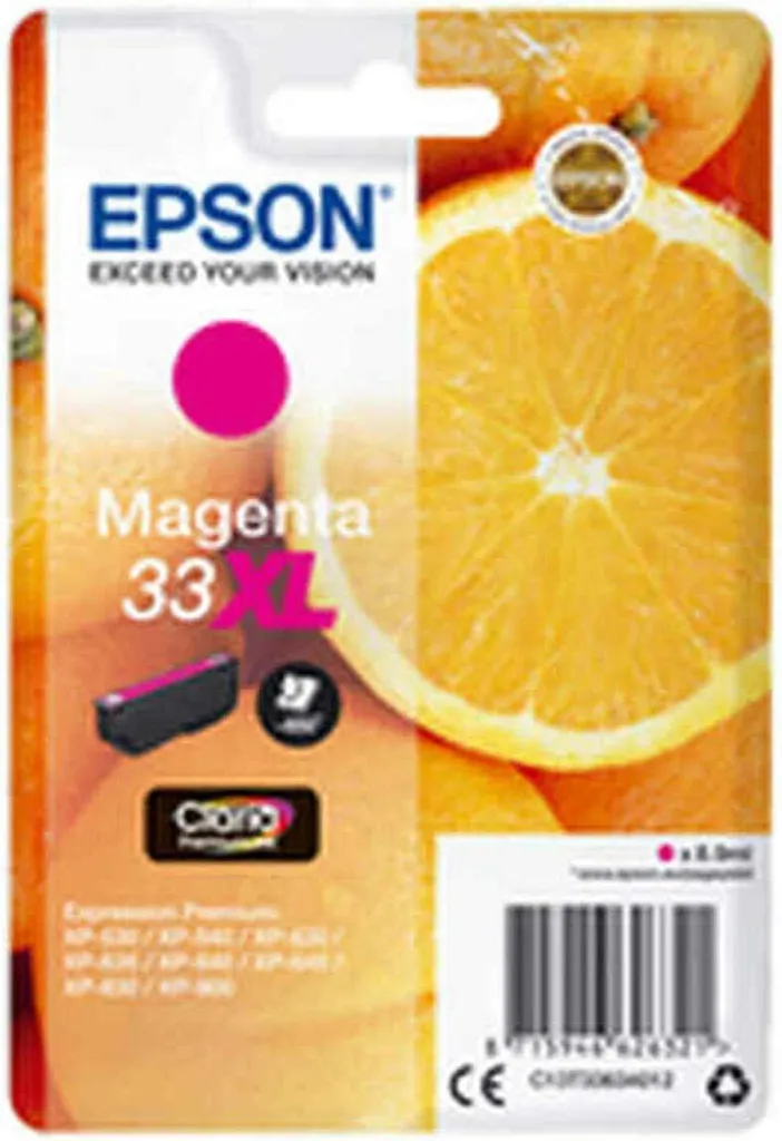 Epson C13T33634012 Magenta T3363: Inchiostro Originale Pronta Consegna