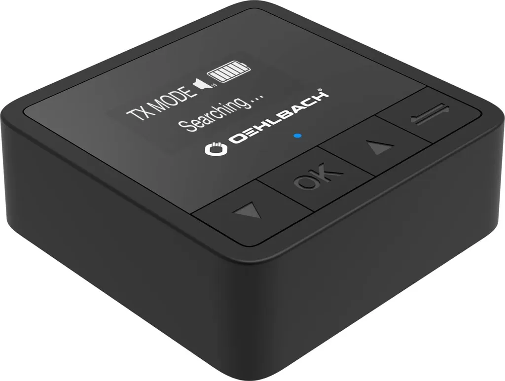 Émetteur Bluetooth 5.2 aptX HD Oehlbach BTR Innovation avec Sortie Optique