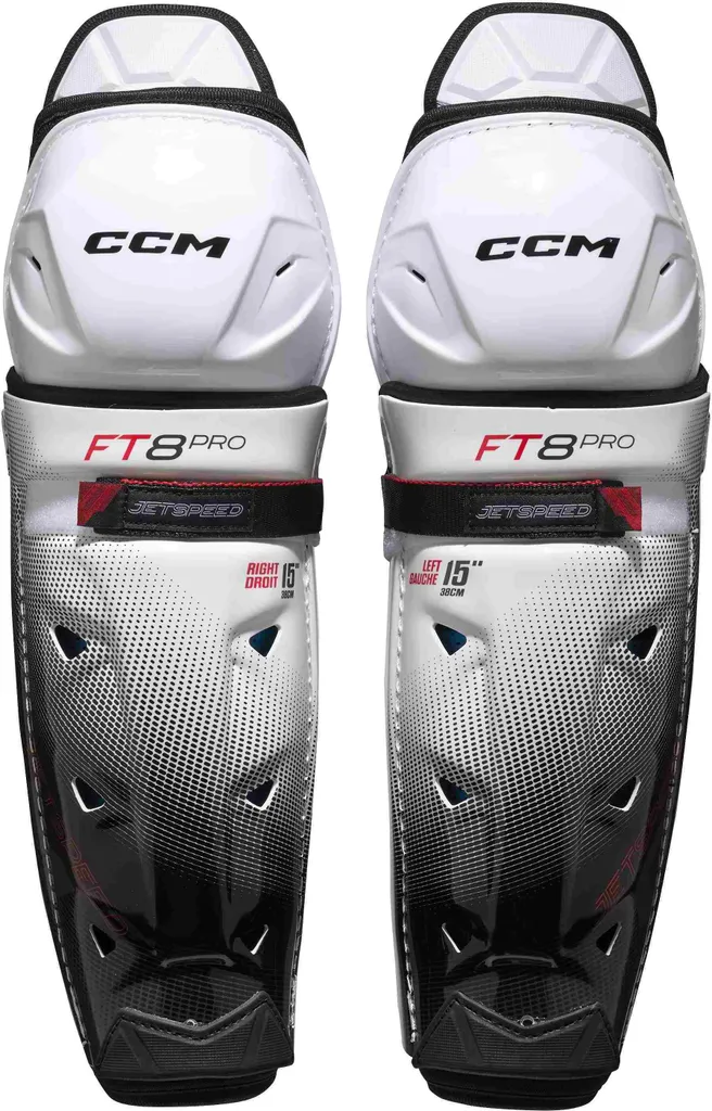 Protège-tibias CCM JetSpeed FT8 Pro Junior : Dites Adieu aux Chocs au Hockey