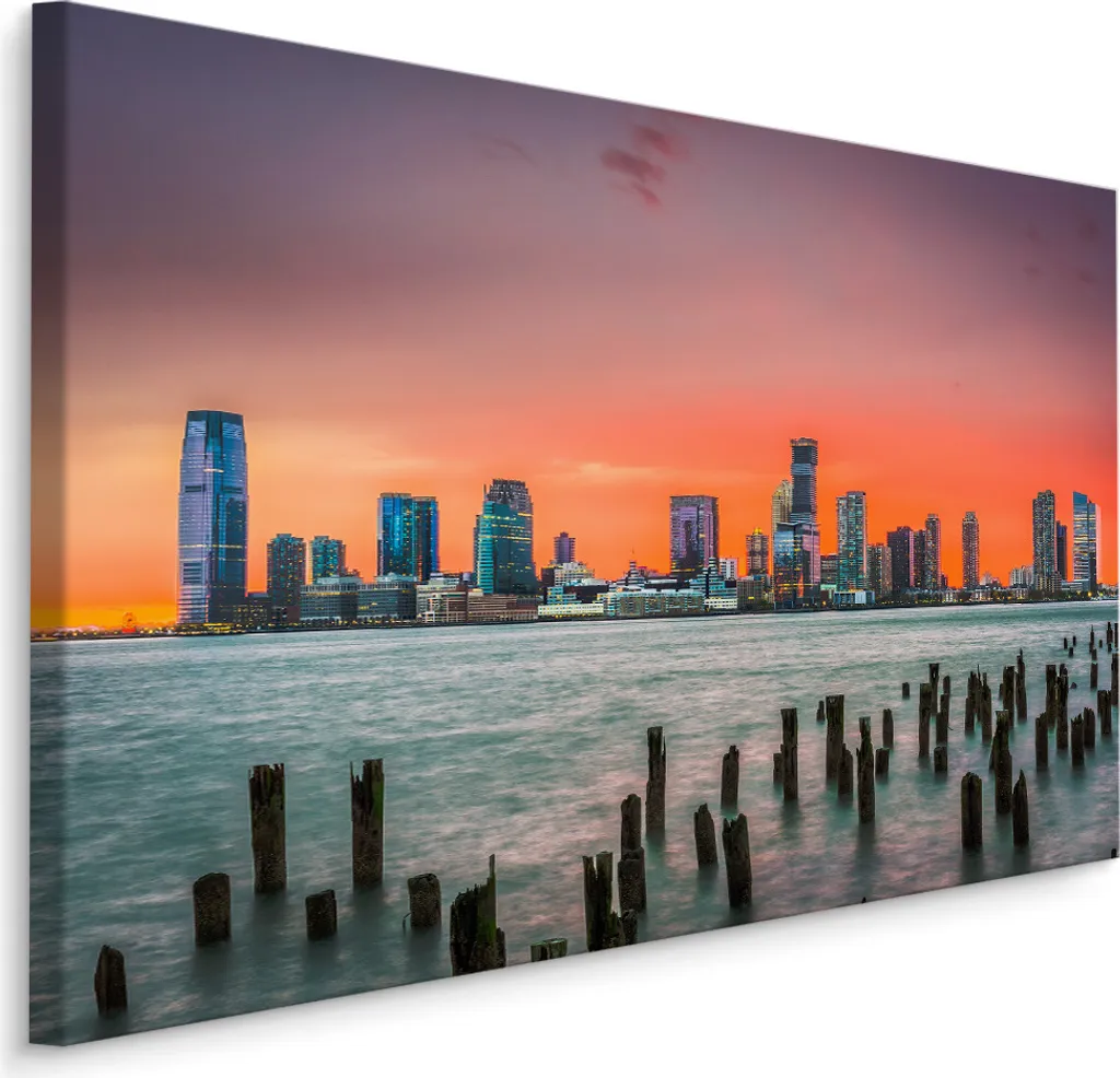 Decorazione Parete XXL 120x80 Tela - Arte Geometria Architettura