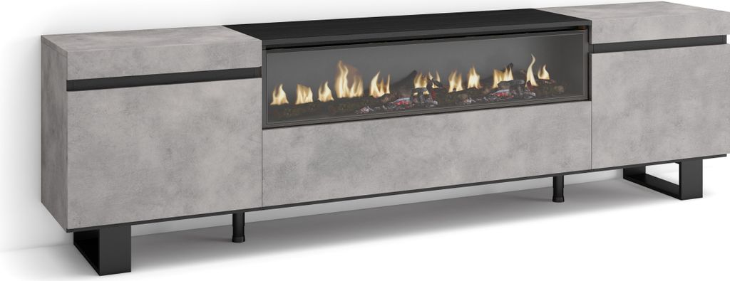 COZY Mobile TV Soggiorno, 200x35x57cm, Per TV fino a 80, Immagine del prodotto 