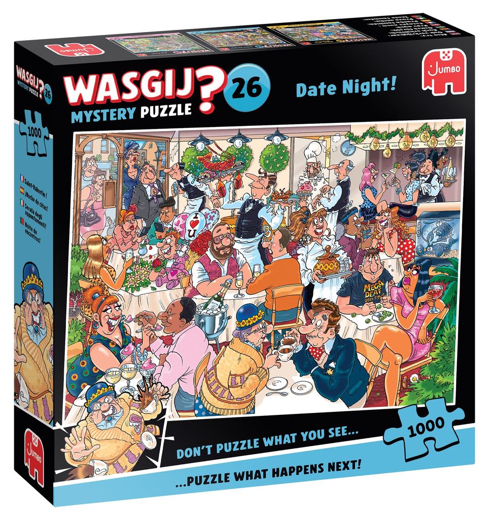Wasgij Mystery 26 - Date - Abend! (1000 Teile), 1000 Produktbild 