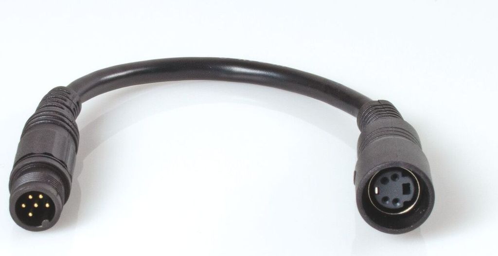 Caratec Safety Kamera-Adapter 6-poliger Mini-Schraubstecker auf 4-polige Kupplung
