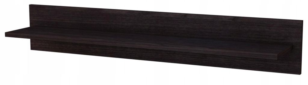 MATKAM POL100 Wandregal, B 98 x H 16 x T 18 cm, Universell, Holzstärke 16 mm, ideal für Kinderzimmer, Schlafzimmer, Wohnzimmer oder Flur (Wenge)