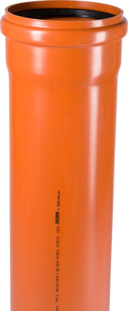 Ostendorf KG SN 4 Rohr mit Muffe DN/OD 315 1000 mm Produktbild 