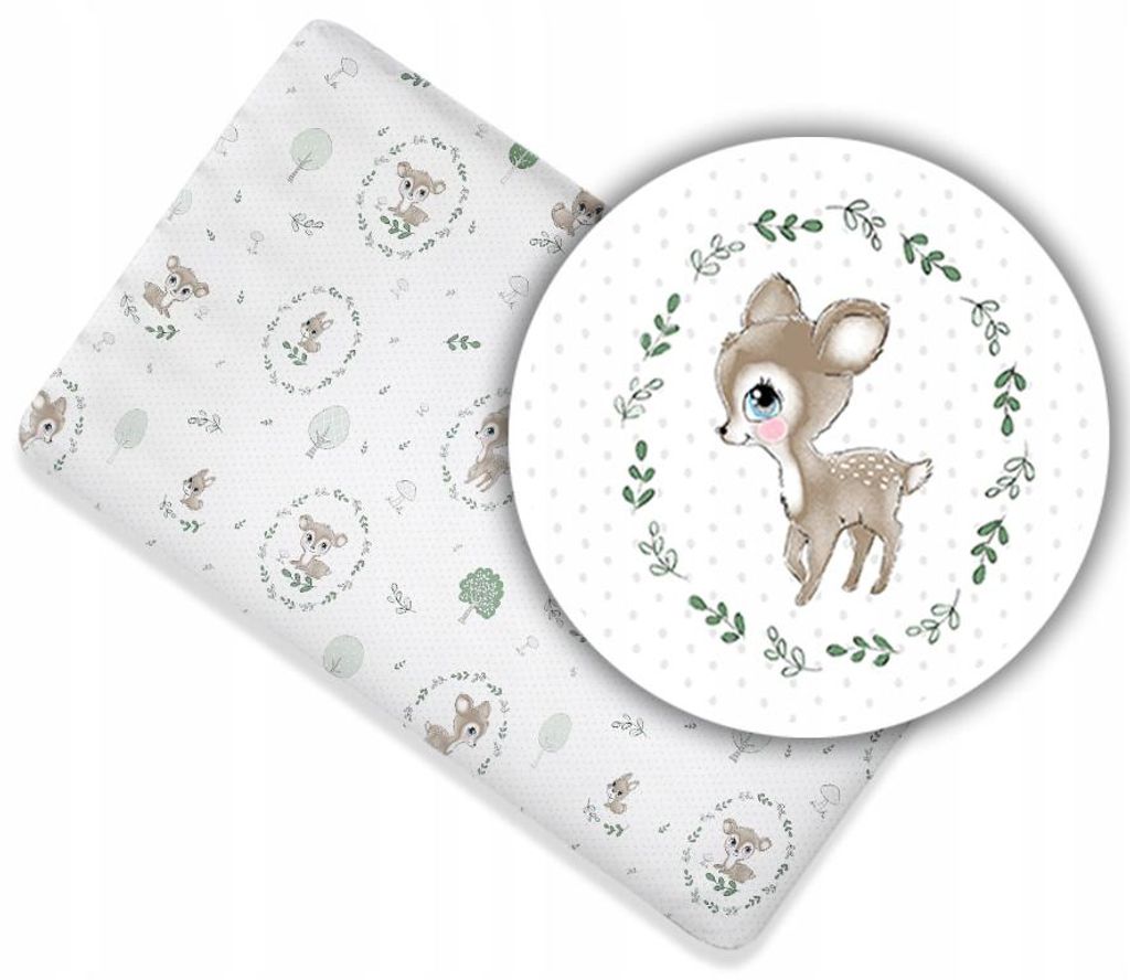 Spannbettlaken für Kinderbett 70x140 cm - 100% Baumwolle -