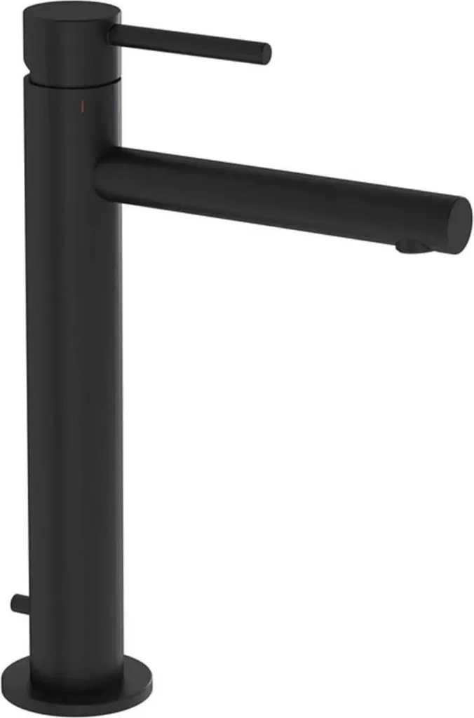 Mitigeur lavabo noir mat anti-trace VitrA A4256936WTC facile à installer