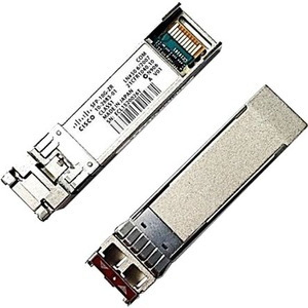 Cisco S-Class - SFP+-Transceiver-Modul - 10GbE - 10GBase-ZR - LC/PC Einzelmodus - bis zu 80 km - 1550 nm - für Cisco Unified Port Expansion Module...