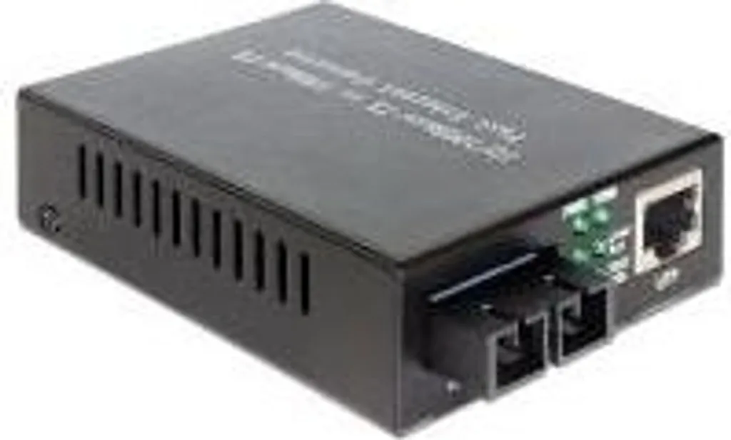 Convertisseur Fibre pour Extension Réseau Longue Distance SC Monomode 20km