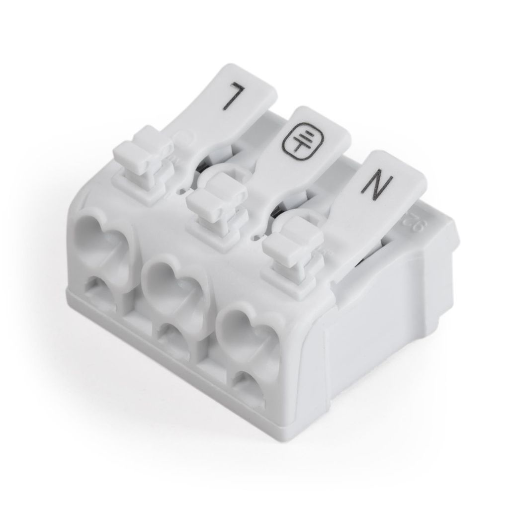 Lüsterklemme McPower mit Betätigungshebel, 0,5-2,5mm², max. Produktbild 