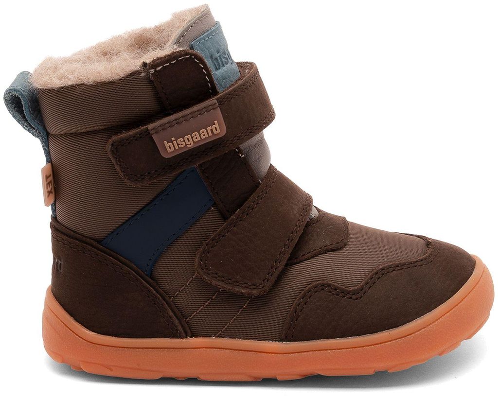 Bisgaard Barefoot Timo Tex Dark Brown Größe EU 27 Produktbild 