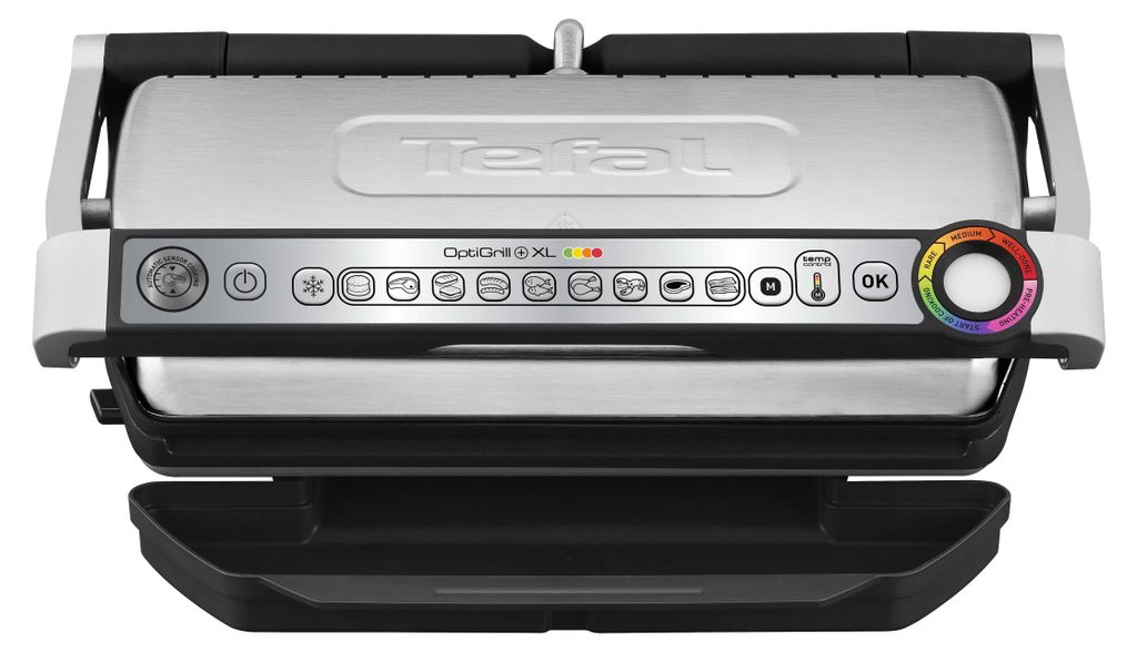 Tefal GC722D, Černá, Broušená ocel, Nerezová ocel, Obrázek produktu 
