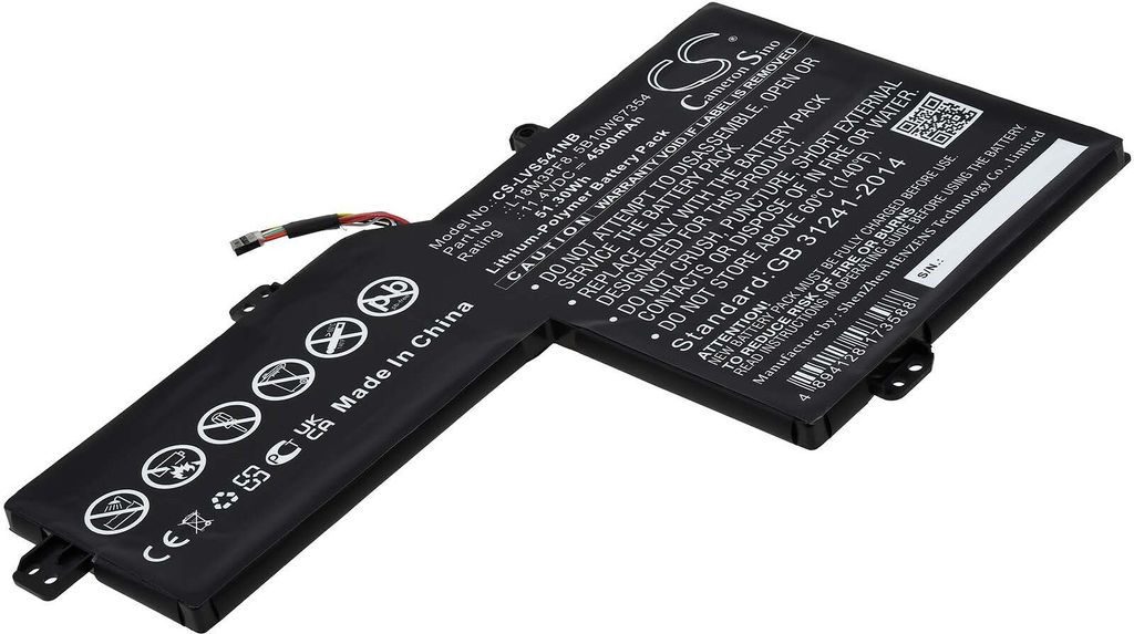 Akku für Laptop Lenovo Ideapad S540-15iwl-81ne003xge