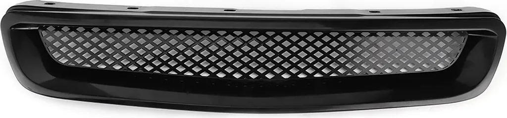 Calandre de radiateur noire et grille de pare-chocs Honda Civic 99-00 ABS