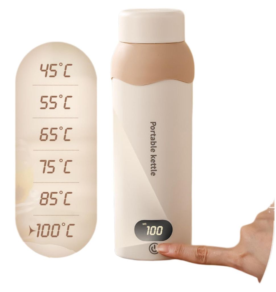 Zimilo Mobiele flessenwarmer set met 304 roestvrij staal, Productafbeelding 