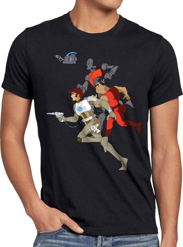 style3 Comet Besatzung Herren T-Shirt anime raumschiff captain