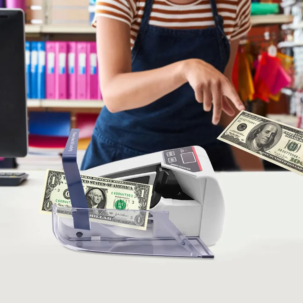 Compteuse de billets pour commerce et marchés - V30 compacte et mobile - 8