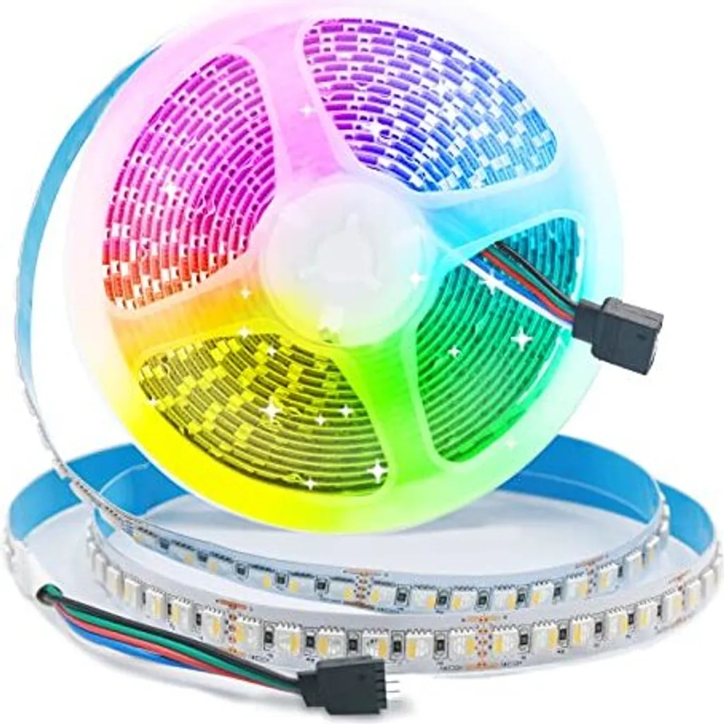 Illuminazione LED 24V RGBW 120 LED/m - Bianco Caldo e RGB 4in1