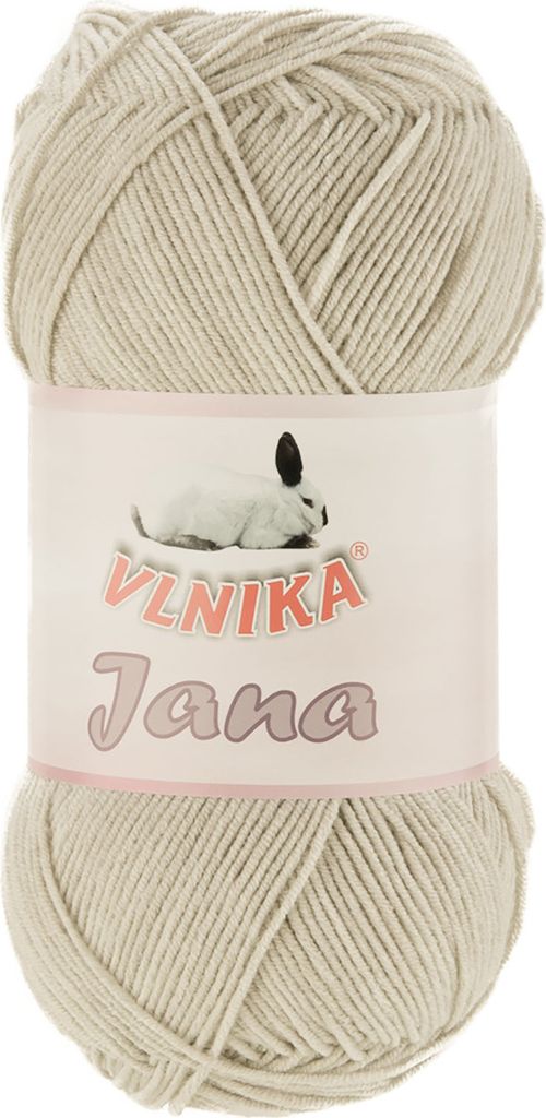 100g Strickgarn Jana Häkelgarn Strickwolle Häkelwolle Baby-Wolle, Farbauswahl, Farbe:hellgrau