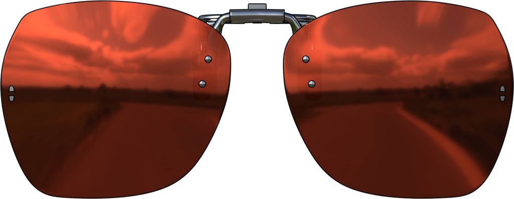 Brillen Aufsatz Clip On Un-Polarisiert 30629 Rot Produktbild 