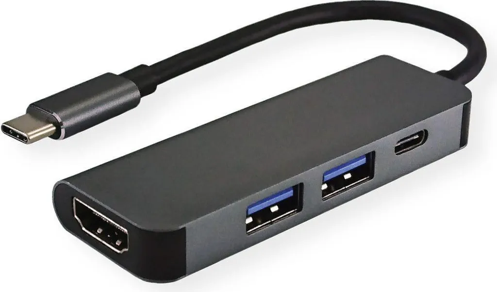 Station d'accueil USB-C pour Télétravail avec HDMI 4K et Ports Clavier