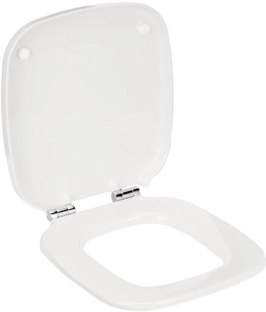 Siège de toilette universel robuste avec frein de chute Soft-Close