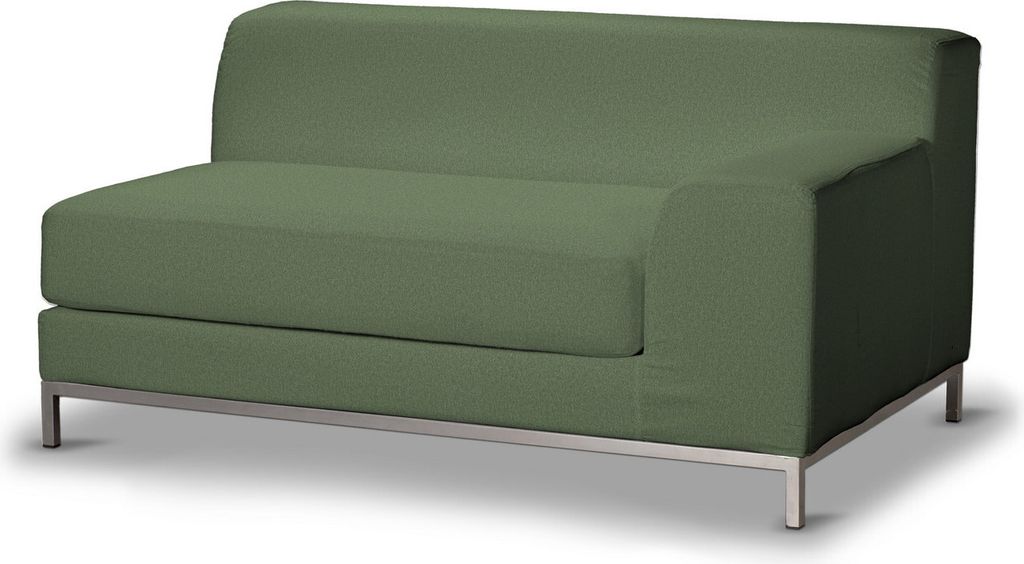 Dekoria Kramfors 2-Sitzer Sofabezug, Lehne rechts, grün, Bezug für Kramfors 2-Sitzer, Lehne rechts