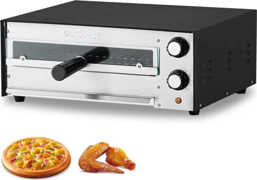 Four à pizza 1450W : fini les pâtes molles avec la cuisson à 300°C