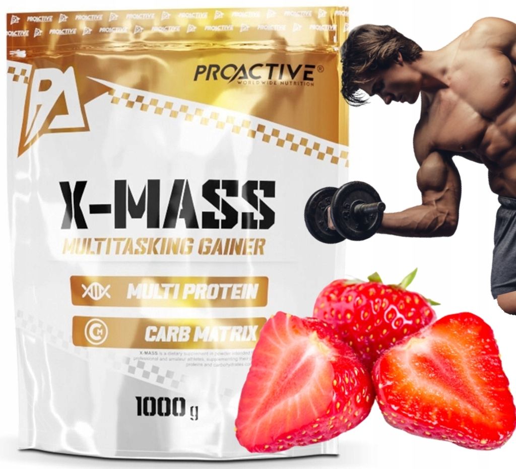 Proactive X-Mass weight GAINER multi proteine carboidrati Immagine del prodotto 