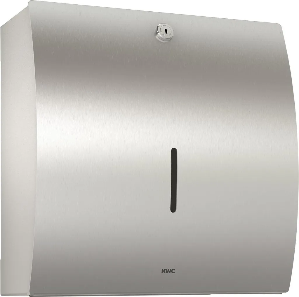 Distributeur de serviettes inox KWC STRATOS 300x305mm finition satinée