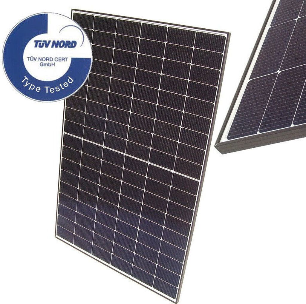 Solarpanel Solarmodul 430 W Black Solarzelle 66425