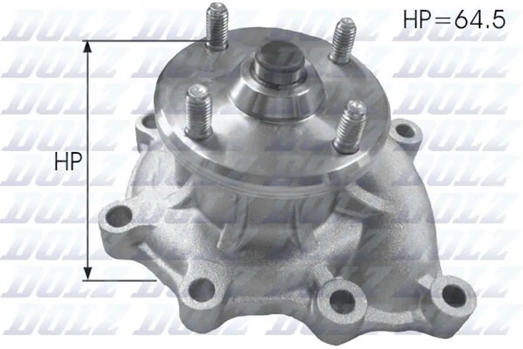 Pompe à Eau renforcée Terracan 2.9 CRDi et K2900 Haute Résistance
