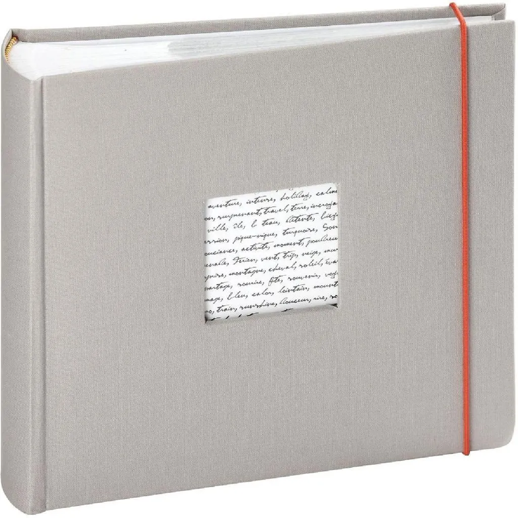 Album photo pour classer 200 souvenirs 11x15 cm Panodia Linea gris