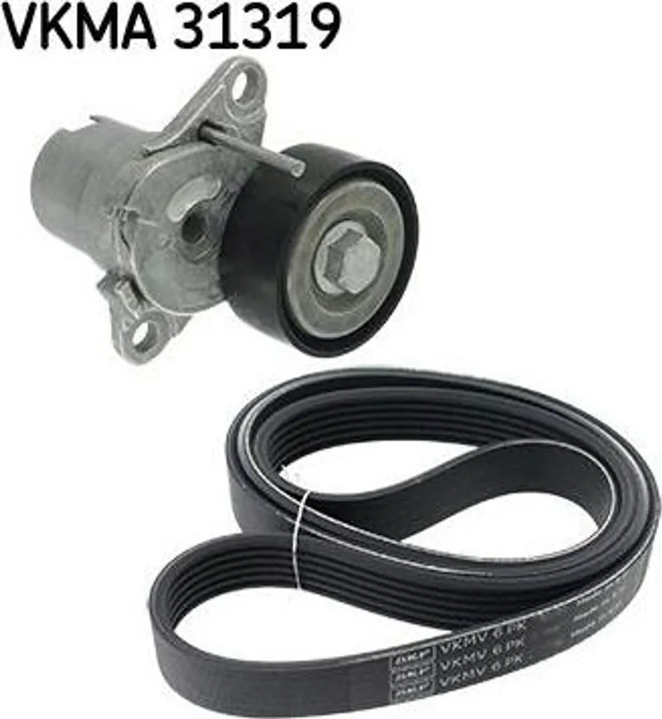 Kit Entretien Courroie SKF VKMA 31319 pour Audi Q5 et VW Scirocco