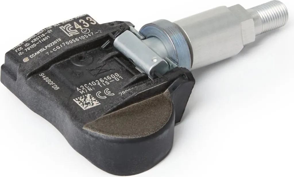 Solution Alerte Pneu Bas Tesla : Capteur TPMS Silver de Remplacement - 4