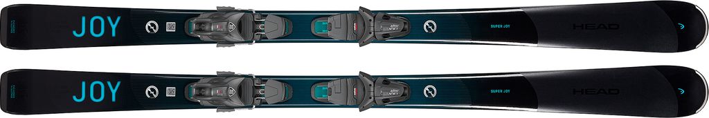 Head e-super Joy SW + Joy 11 GW SLR Damenski Fortgeschrittene 23/24 blau NEU 143