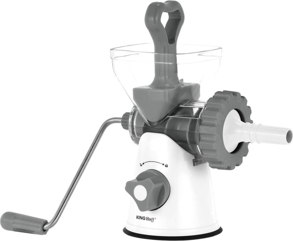KINGHOFF Fleischwolf KH-1874 in Silber - Vielseitig und Robust