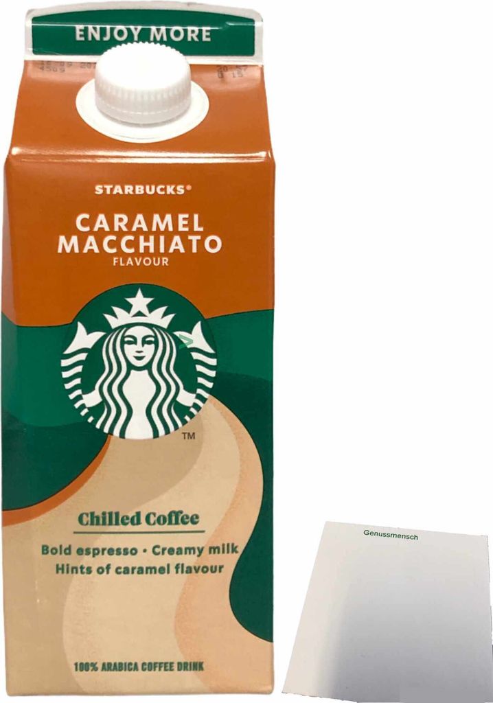 Starbucks Multiserve Caramel Macchiato Chilled Coffee Produktbild 