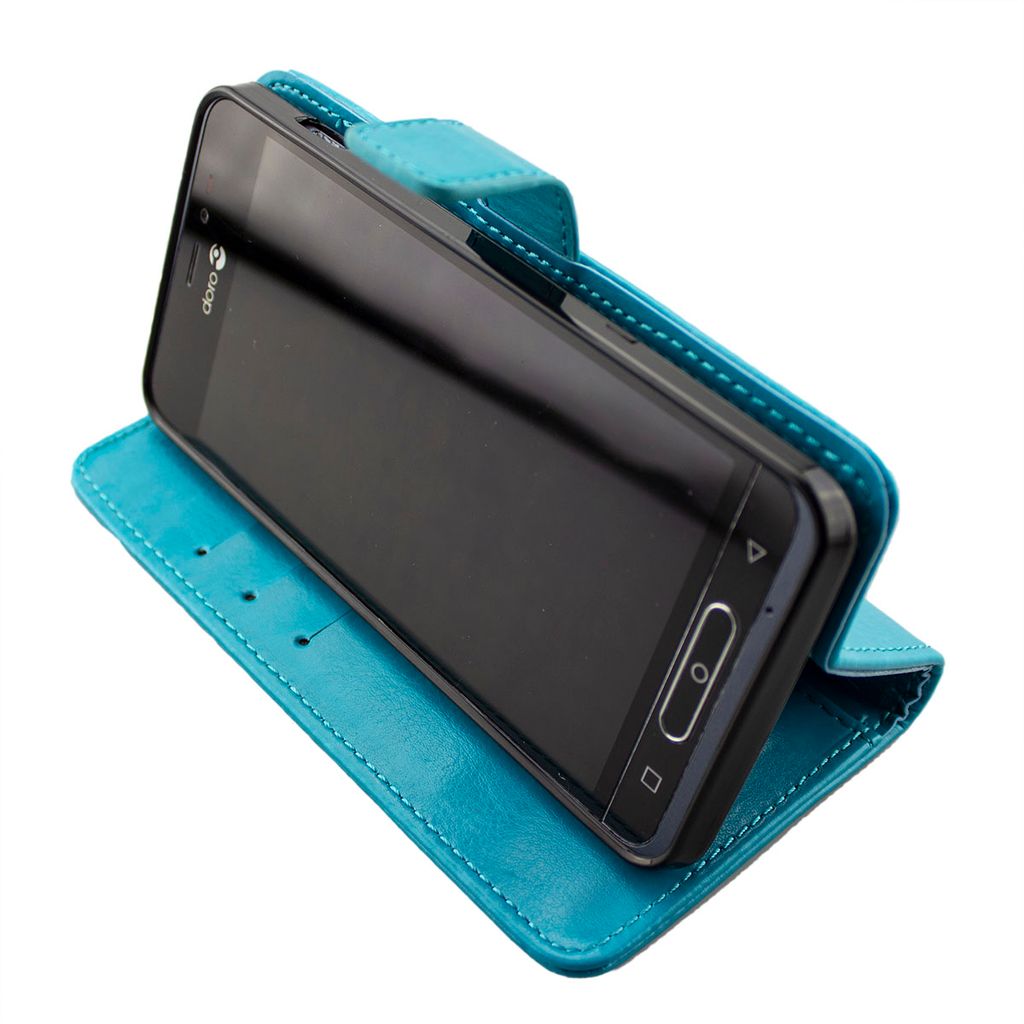 Caseroxx Bookstyle Handytasche Für Gigaset GS290 – Klapphülle Mit Kartenfächern, Magnetverschluss & Standfunktion