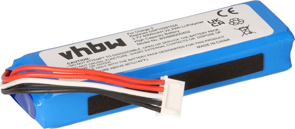 Batteria per altoparlante da 3,7V 6Ah, agli ioni di litio Immagine del prodotto 