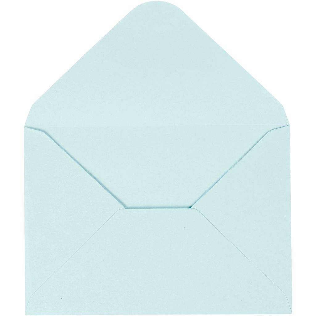 Creativ Company Envelope Light Blue, 11,5x15 cm, 10st.