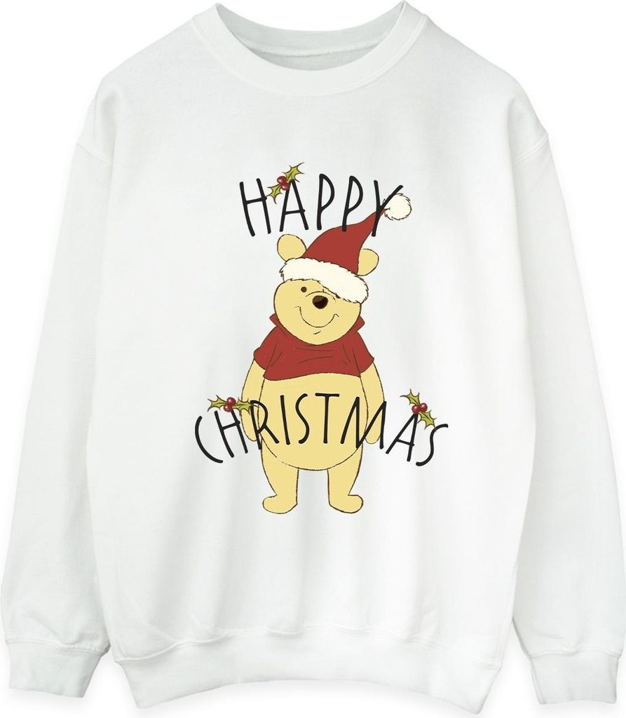 Disney - "Happy Holly" Sweatshirt für Herren BI50864 (4XL) (Weiß)