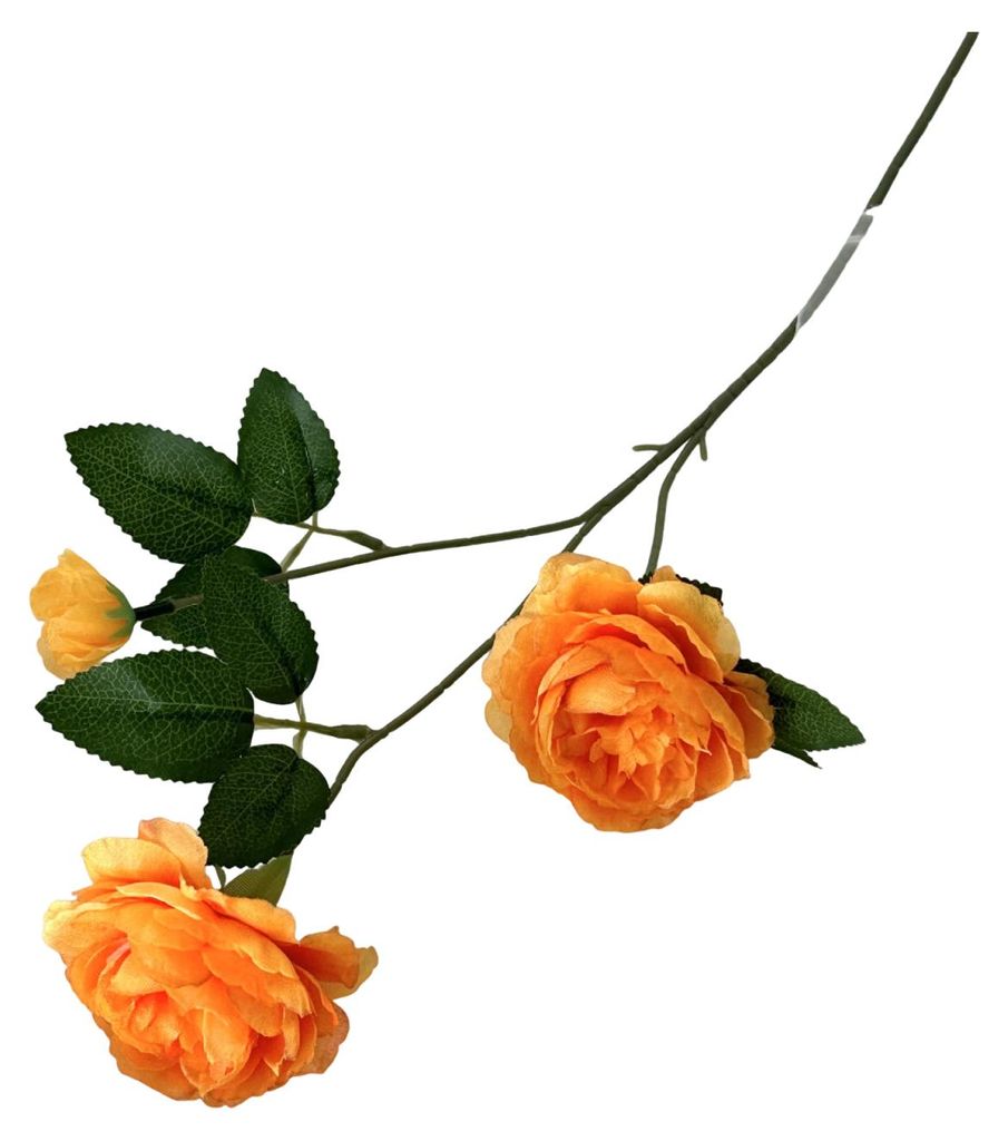 Künstliche Seidenpfingstrose für die Vase, 63,5 cm lange künstliche Pfingstrosenzweige mit 2 Blüten und 1 Knospe, ideal für DIY-Brautsträuße...