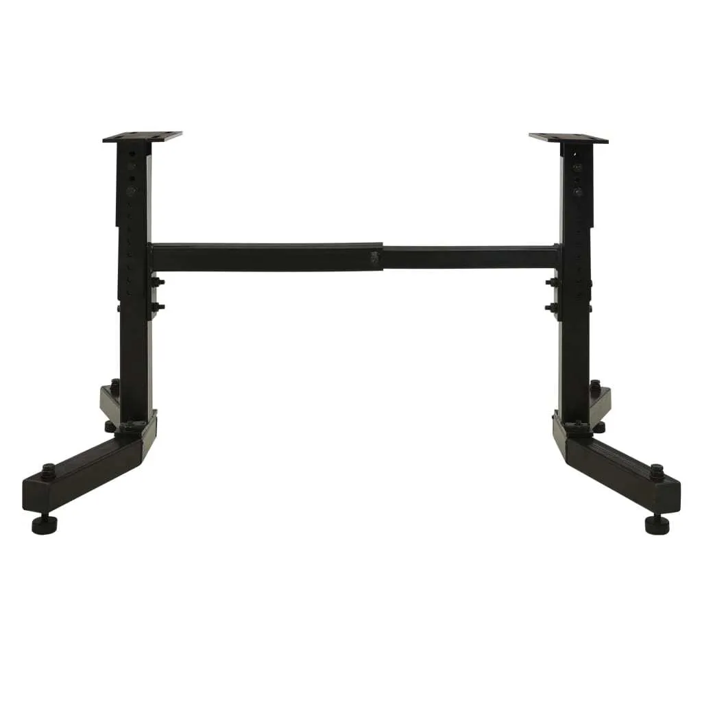 Support universel pour tour à bois en acier robuste - Modèle ajustable