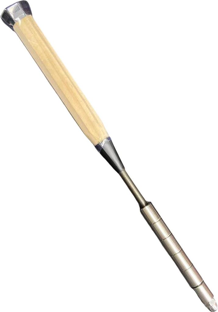 Badmintonschläger-Trainingsgerät, rutschfester Griff, realistisches Design, Edelstahlkonstruktion, Badminton-Schwungtrainer